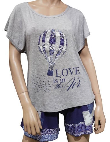 PEPITA PIGIAMA DONNA GIROGOLA MEZZA MANICA E...