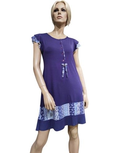 PEPITA CAMICIA DA NOTTE DONNA SERAFINO MEZZA...