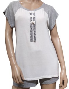 PEPITA PIGIAMA DONNA GIROGOLA MEZZA MANICA E PANTALONCINO... 2