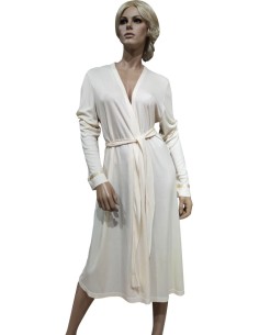 ALBA VESTAGLIA KIMONO DONNA MANICA LUNGA IN MICROMODAL