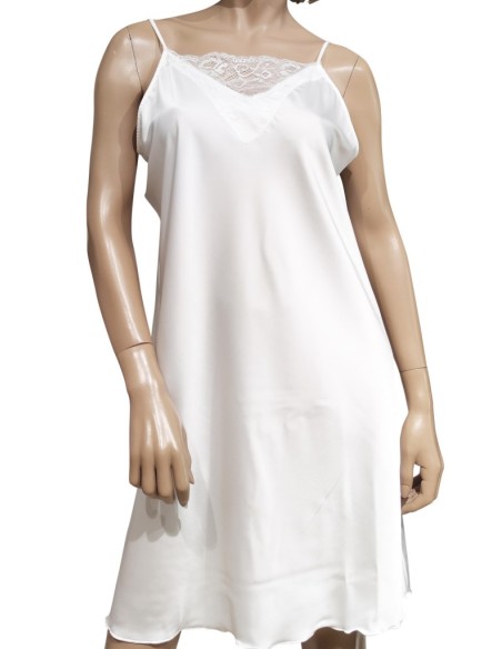 AMALUNA COMPLETO LINGERIE DONNA VESTAGLIA E SOTTOVESTE IN RASO