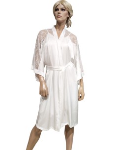 AMALUNA COMPLETO LINGERIE DONNA VESTAGLIA E SOTTOVESTE IN... 2