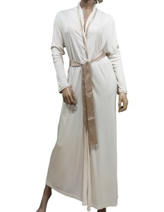 ALBA VESTAGLIA DONNA SCIALLATA MANICA LUNGA IN MICROMODAL 2