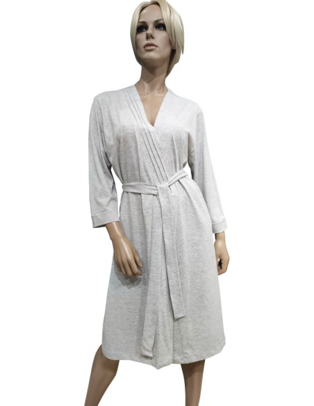 MANAM VESTAGLIA DONNA MANICA 3/4 IN COTONE JERSEY