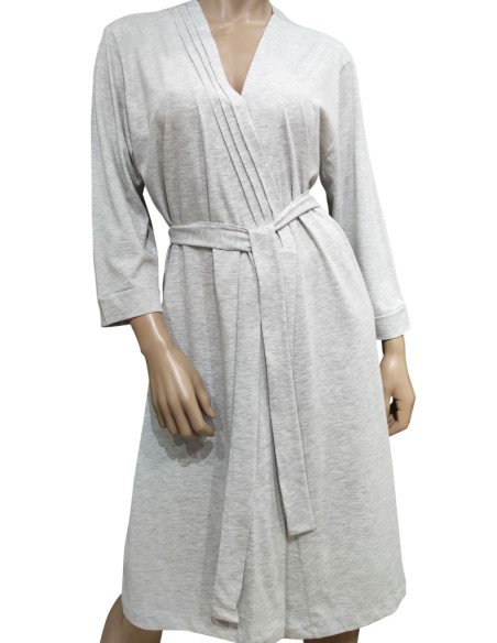 MANAM VESTAGLIA DONNA MANICA 3/4 IN COTONE JERSEY