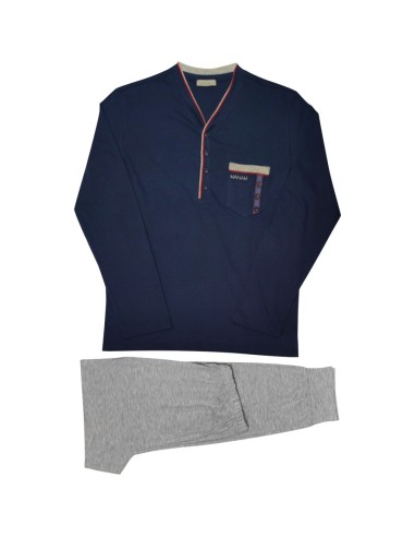 MANAM PIGIAMA UOMO SERAFINO, MANICA LUNGA E...