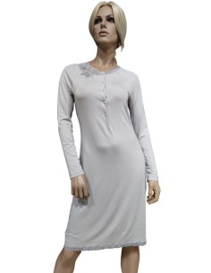 ARGENTOVIVO CAMCIA DA NOTTE DONNA SERAFINO MANCIA LUNGA...