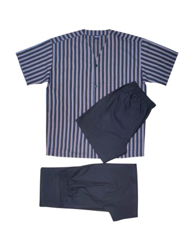 ARCTE TRIS PIGIAMA UOMO APERTO MEZZA MANICA,...