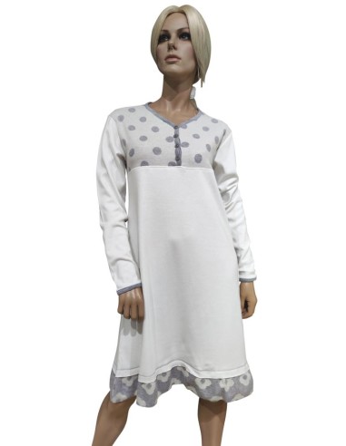 ROSA E MENTA CAMICIA DA NOTTE DONNA SERAFINO...