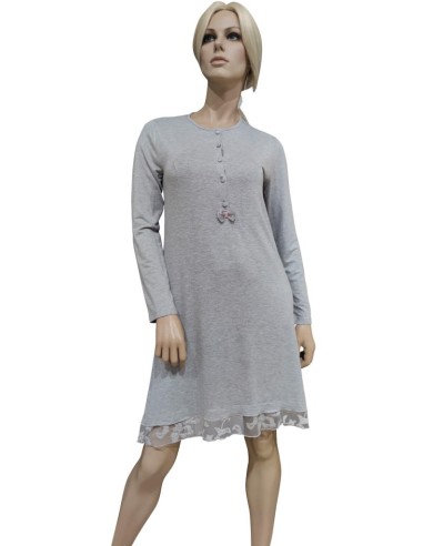 ROSA E MENTA CAMICIA DA NOTTE DONNA MANICA...