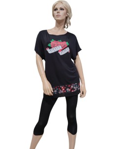 PEPITA PIGIAMA DONNA GIROGOLA MEZZA MANICA E PANTALONCINO...