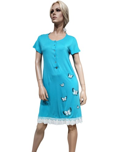 PEPITA CAMICIA DA NOTTE DONNA SERAFINO MEZZA...