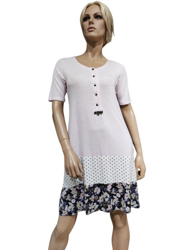 PEPITA CAMICIA DA NOTTE DONNA SERAFINO MEZZA...