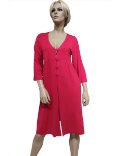 PEPITA VESTAGLIA DONNA MANICA A 3/4 IN VISCOSA CON...