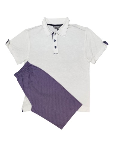 TWISI' PIGIAMA UOMO SERAFINO, MEZZA MANICA E...