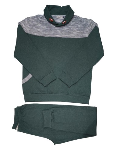 TWISI' PIGIAMA UOMO LUPETTO MANICA LUNGA E...