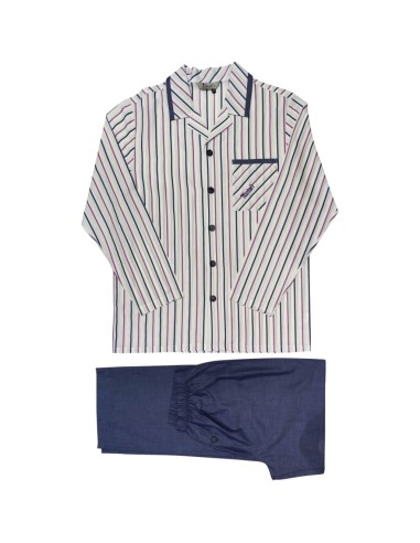 TWISI' PIGIAMA UOMO APERTO, MANICA LUNGA E...