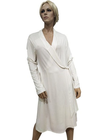 AMADINE VESTAGLIA DONNA SCIALLATA MANICA LUNGA...