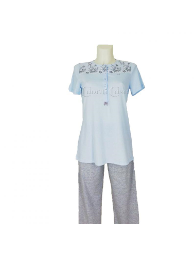 LIU JO PIGIAMA DONNA SERAFINO MANICA CORTA E...