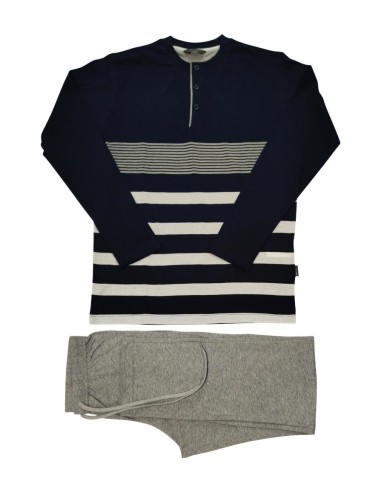 JAMAS PIGIAMA UOMO SERAFINO MANICA LUNGA E...