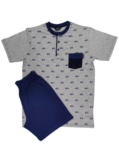 JAMAS PIGIAMA UOMO SERAFINO MEZZA MANICA E...