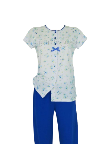 NOIDINOTTE PIGIAMA DONNA SERAFINO MEZZA MANICA...