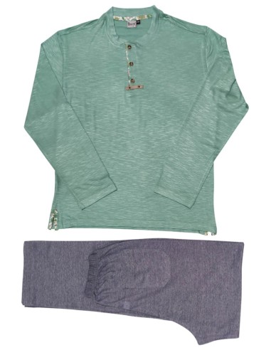 TWISI' PIGIAMA UOMO SERAFINO, MANICA LUNGA E...