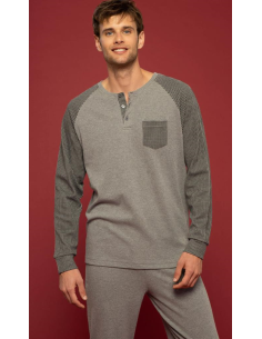 NOIDINOTTE PIGIAMA UOMO SERAFINO MANICA LUNGA E PANTALONE...