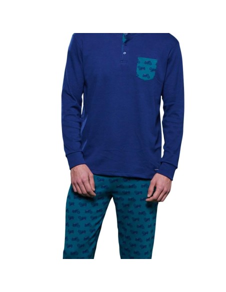 NOIDINOTTE PIGIAMA UOMO SERAFINO MANICA LUINGA E PANTALONE LUNGO