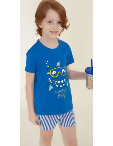 NOIDINOTTE PIGIAMA BAMBINO GIROCOLLO MEZZA...