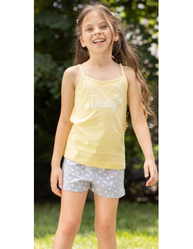 NOIDINOTTE PIGIAMA BAMBINA BRETELLINA E...