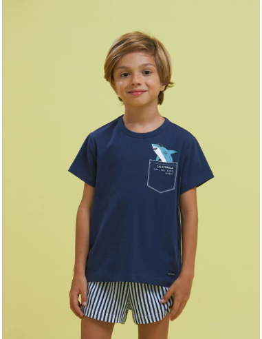 NOIDINOTTE PIGIAMA BAMBINO GIROCOLLO MEZZA...