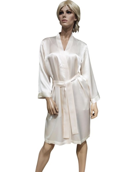 VIVIS COMPLETO LINGERIE DONNA VESTAGLIA E SOTTOVESTE 100% SETA