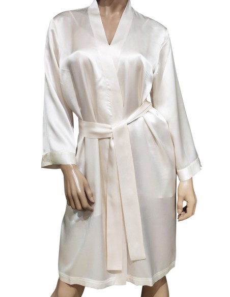 VIVIS COMPLETO LINGERIE DONNA VESTAGLIA E SOTTOVESTE 100% SETA