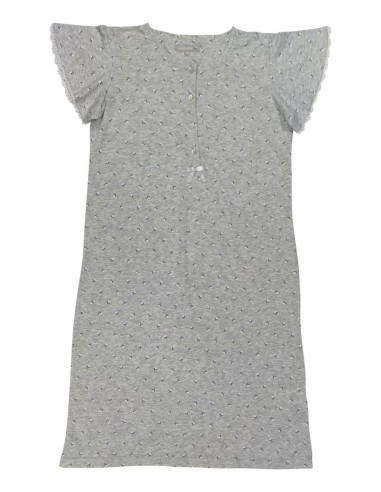 NOIDINOTTE CAMICIA DA NOTTE SERAFINO MANICA CORTA