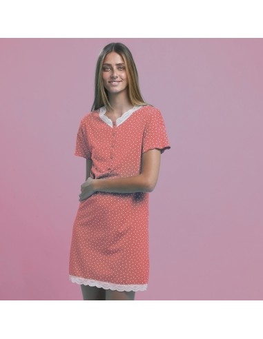 NOIDINOTTE CAMICIA DA NOTTE DONNA MEZZA MANICA