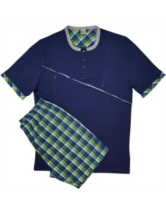 TWISI' PIGIAMA UOMO SERAFINO, MEZZA MANICA E PANTALONCINO...
