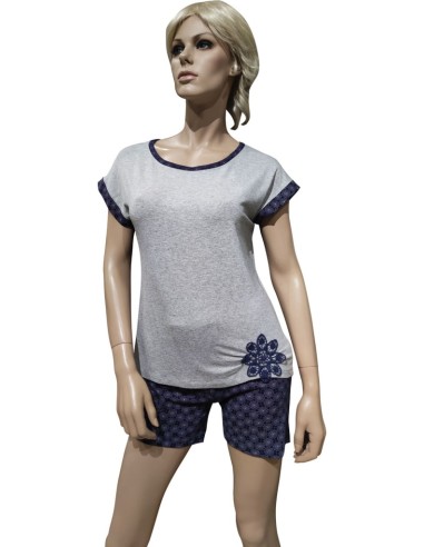 MISS LINGERIE PIGIAMA DONNA GIROGOLA MEZZA...