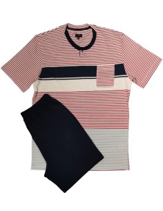 JULIPET PIGIAMA UOMO SERAFINO MEZZA MANICA E PANTALONE...