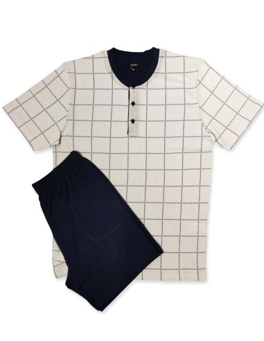 JULIPET PIGIAMA UOMO SERAFINO MEZZA MANICA E...