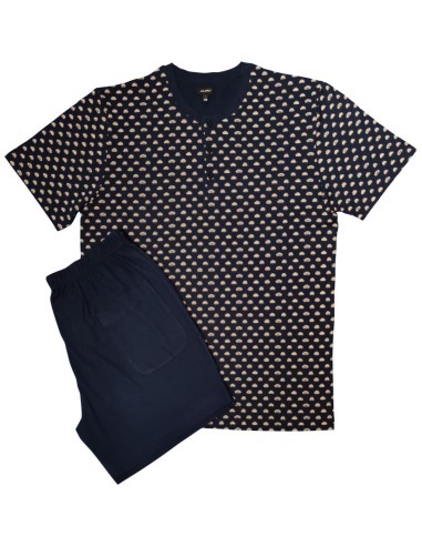 JULIPET PIGIAMA UOMO SERAFINO MEZZA MANICA E...