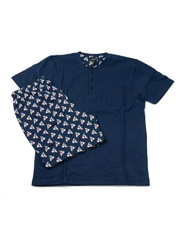 JULIPET PIGIAMA UOMO SERAFINO MEZZA MANICA E...