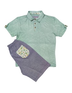 TWISI' PIGIAMA UOMO SERAFINO, MEZZA MANICA E PANTALONCINO...