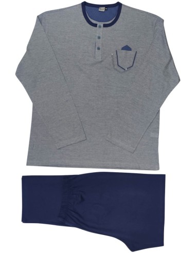 TWISI' PIGIAMA UOMO SERAFINO, MANICA LUNGA E...