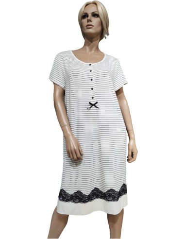 SWAMI CAMICIA DA NOTTE DONNA A SERAFINO MEZZA...