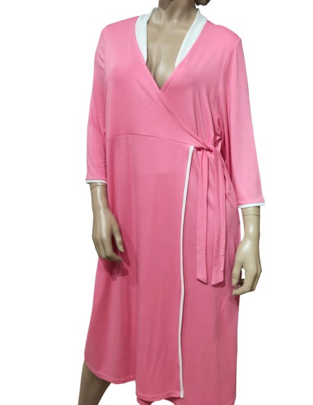 SWAMI VESTAGLIA DONNA MANICA A 3/4 IN VISCOSA