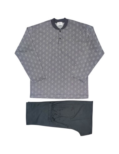 TIMONIERE PIGIAMA UOMO SERAFINO, MANICA LUNGA E...