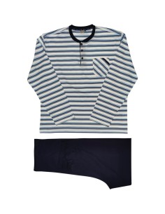 TWISI' PIGIAMA UOMO SERAFINO, MANICA LUNGA E PANTALONE IN...