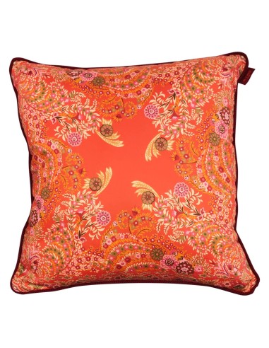 ETRO SET 2 CUSCINI ARREDO 45 X 45 CM IN RASO DI...