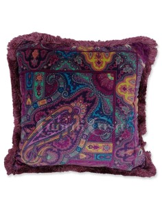 ETRO CUSCINO ARREDO 45 X 45 CM IN VELLUTO